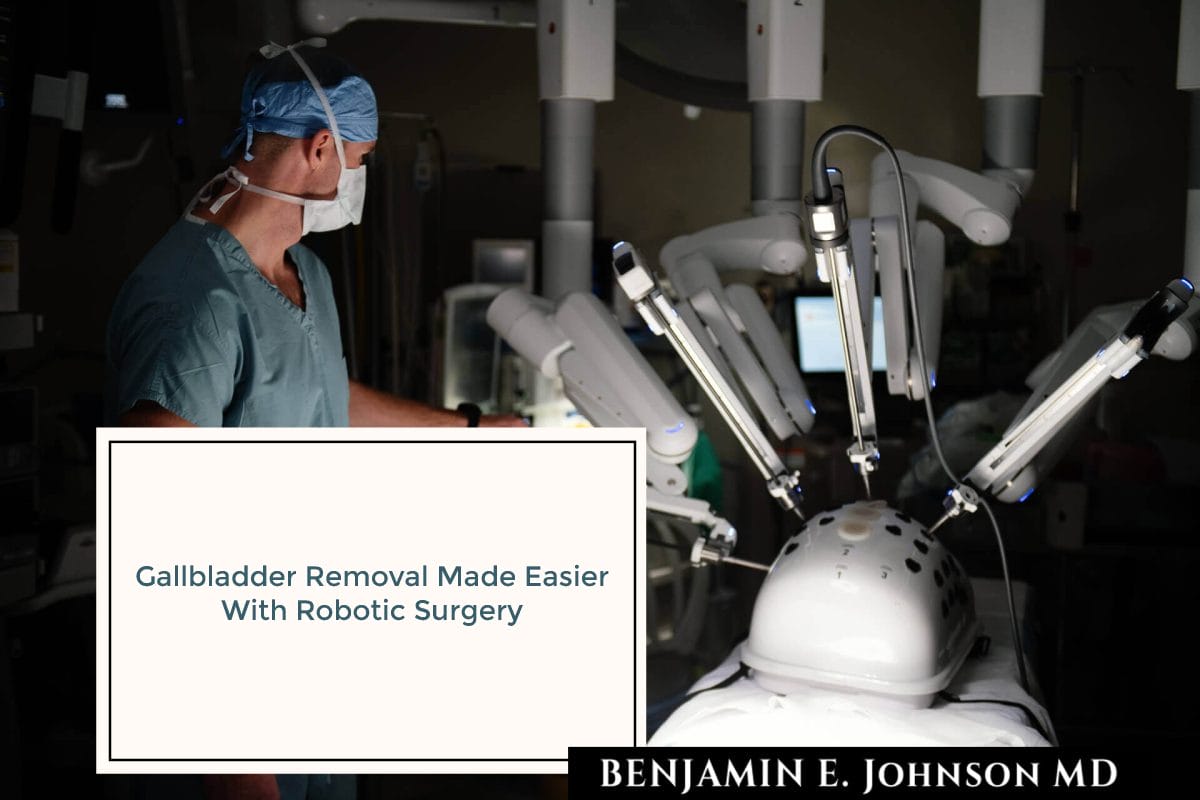 Gallbladder Removal Made Easier With Robotic Surgery